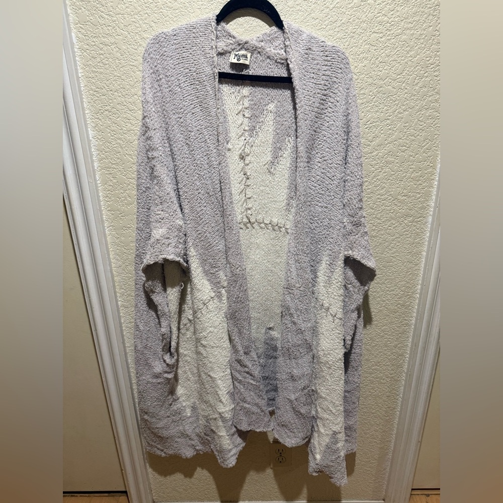 Show Me Your Mumu Fleece FLAWED Sleeveless Poncho